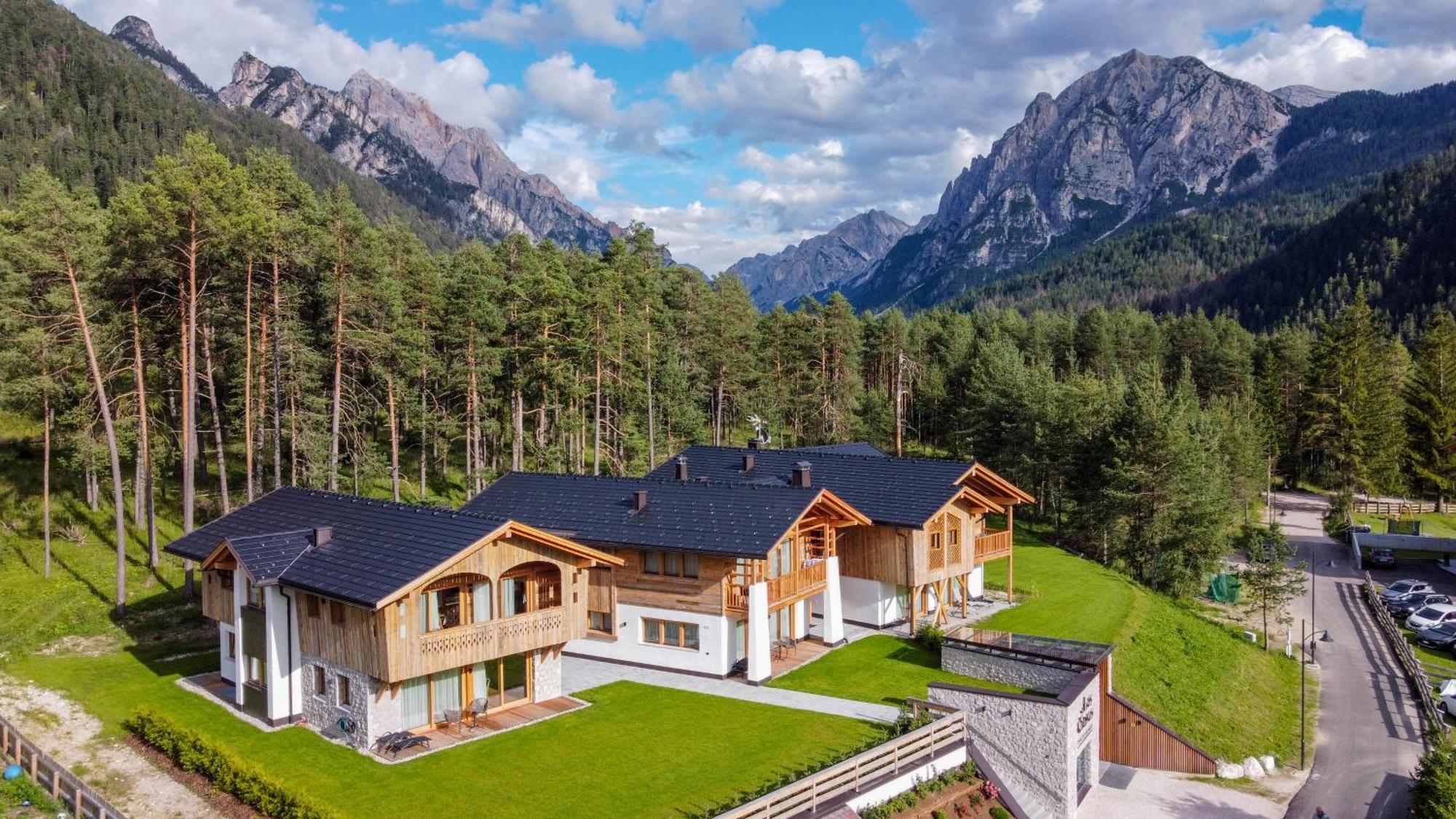 Les Ciases Chalets Dolomites San Vigilio Di Marebbe Εξωτερικό φωτογραφία